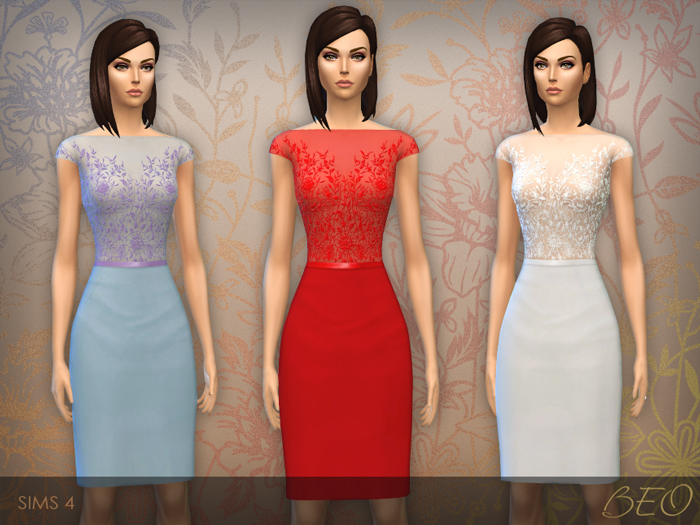 sims - The Sims 4: Женская выходная одежда - Страница 2 2