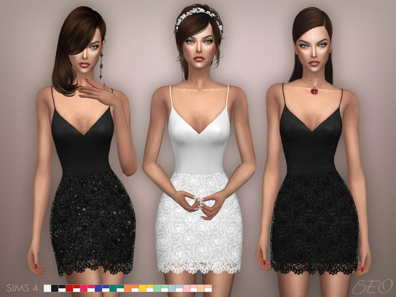 Dress - Julianne for The Sims 4 by BEO (1)